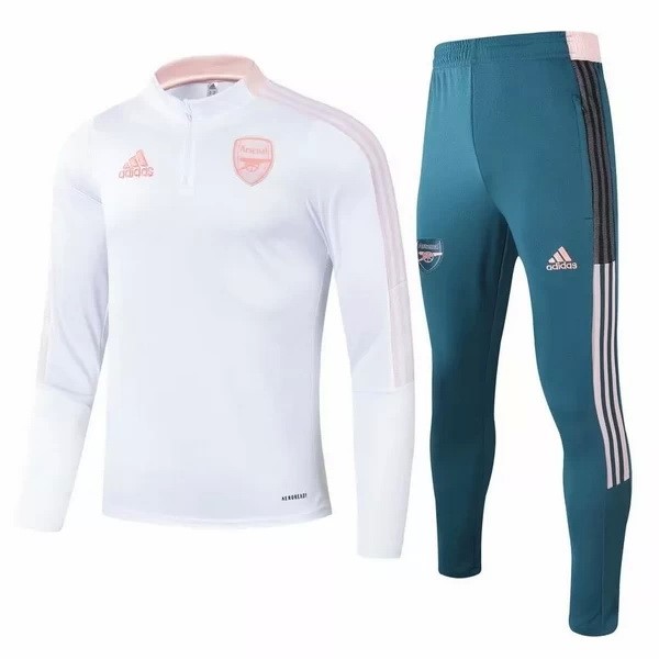 Chandal Arsenal 2021/22 Blanco Verde Rosa